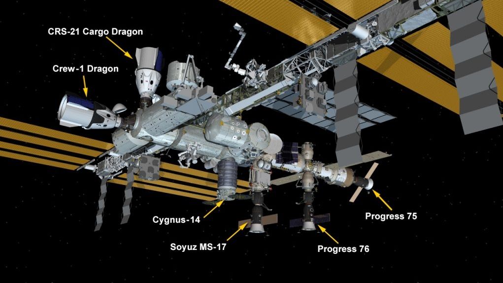 Nová nákladní loď Cargo Dragon zakotvila u ISS. Přivezla i vánoční dárky a krocana